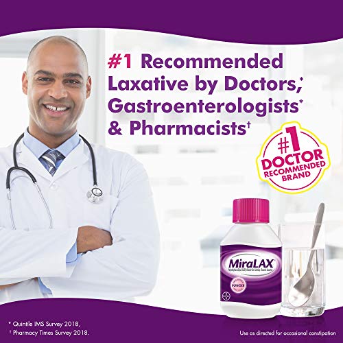 2 MiraLAX+Powder+Laxative+Doses+Ounce