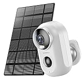 ZUMIMALL 2K Solar Camera Security Outdoor, Solar