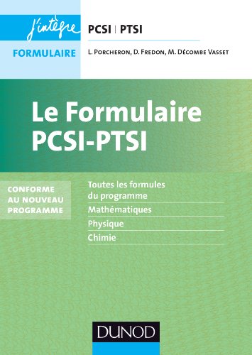 Le  formulaire PCSI-PTSI