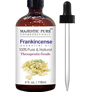 Majestic Pure Frankincense Essential Oil, Therapeutic Grade, 4 fl. Oz