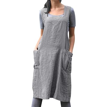plus size pinafore
