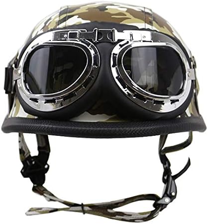 Amazon バイクヘルメット ハーレー ヘルメット ハーフ 半帽 フリーサイズ ゴーグル 四季 Abs Eps質 頭囲 57cm 62cm ハーレースタイルのオートバイヘルメットレザーヘルメットには目が付いていますレトロフレーバーフルオートバイヘルメットオートバイ Xl は頭囲 61 Amazon バイクヘルメット ハーレー ヘルメット ハーフ 半帽 フリーサイズ ゴーグル 四季 Abs Eps質 頭囲 57cm 62cm ハーレースタイルのオートバイヘルメットレザーヘルメットには目が付いていますレトロフレーバーフルオートバイヘルメットオートバイ Xl は頭囲 61