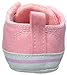 Luvable Friends Unisex Baby Crib Shoes, Pink Laceless, 6-12 Months