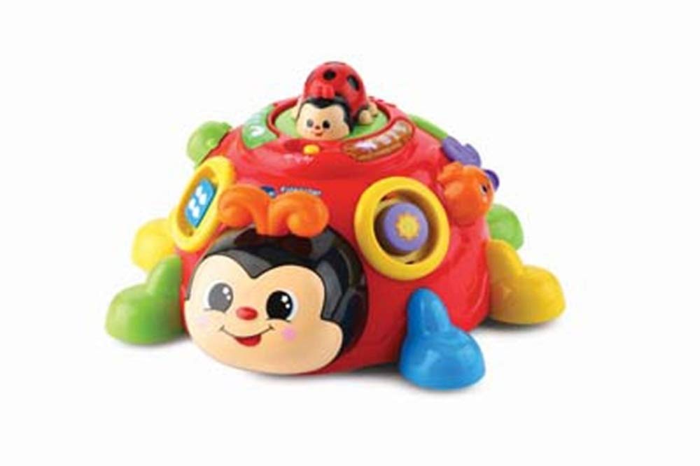 Vtech Baby Cheerful Learning Beetle - Interactive Sorting Toy for Learning Shapes, Colours and Numbers - For Children Aged 12-36 Months Includes Instruction Manual