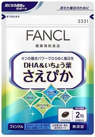 Amazon ファンケル Fancl Dha いちょう葉 さえぴか 約30日分 60粒 ファンケル Fancl Dha