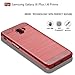 Sucnakp Samsung Galaxy J6 Plus Case, TPU Shock Absorption Technology Raised Bezels Protective Case Cover for Samsung Galaxy J6+ （Red）