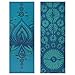 Gaiam Yoga Mat Premium Print Reversible Extra Thick Non Slip Exercise & Fitness Mat for All Types of Yoga, Pilates & Floor Workouts, Reflection, 6mm
