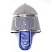 LEONARK Fencing Saber Mask Helmet CE 350N Certified National Grade Masque (Grey_Fixed, L)