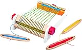 Hape My First Loom Wooden Weaving Toy with Accessories