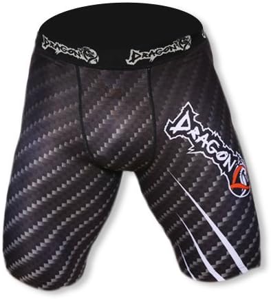 Dragon Do Vale TUDO Shorts Men Vale TUDO Shorts For MMA, Boxing, Kickboxing, Muay Thai, Mix Martial Arts - Domino (Small)