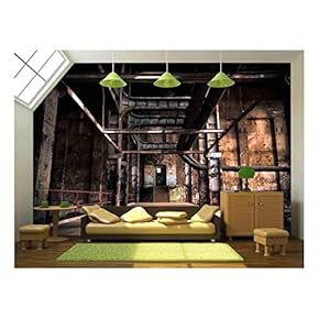 BRAND_NAMEOld Abandoned Industriali Interior Wall Decor