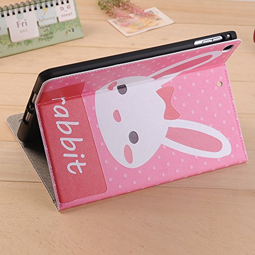 Sammid Cartoon iPad 2017 Pro 12.9 Case,Protective Premium PU Leather Flip Folio Stand Case with Pen Holder Slot,for Apple iPad 2105/2017 Pro 12.9 - Thumbnail 4