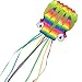 Giant Octopus Kite for Kids and Adults - Large Rainbow Easy Flyer with 157-Inch Long Tails Prefect Outdoor Beach Toys Present Idea for Birthday
