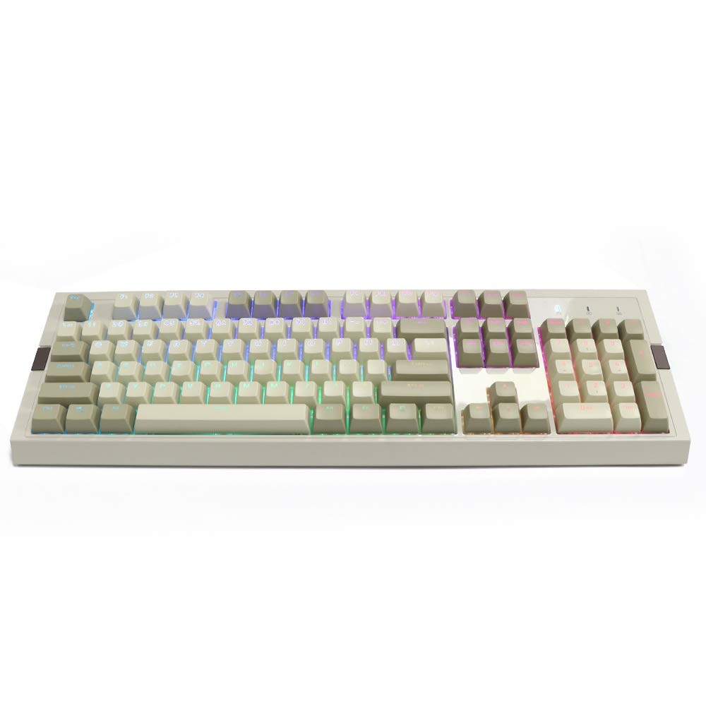 Up To 70 Off Epomaker Ajazz Ak510 104 Keys Retro Mechanical Keyboard With Cherry Mx Switches Pbt Sp Keycaps For Gamer Programmer Office Work For Ios Android Windows Brown Switches Computers