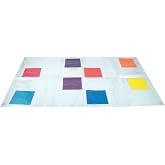 TTS Bee-Bot Transparent Pocket Mat 4x6 Grid with 24 Insertable Pockets - Teacher-Customizable Activity Mat for K-2 Coding, Sequencing Lessons, Timelines, Story Arcs and Elementary STEM