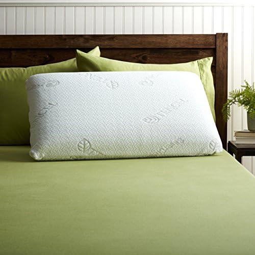 Blu Sleep Products Blu Sleep Bio Aloe Memory Foam Pillow Queen