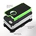 ULAK iPhone 6S Case,iPhone 6 Case, Knox Armor iPhone 6S 4.7 Case Shock Absorbing Hybrid Rugged Slim Cover Shell w/Plastic Outer & Rubber Silicone Inner Cover(Green)