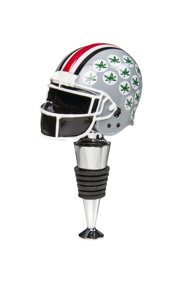 Ohio State Buckeyes Football Helmet Wine Bottle Stopper Ohio State Buckeyes Football Helmet Wine Bottle Stopper