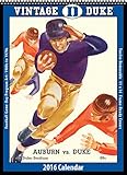 Duke Blue Devils 2016 Vintage Football Calendar by 