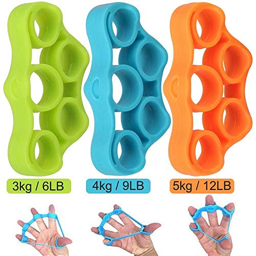 Buy HonsCreat Stretcher Hand Resistance Bands, 3 Pack Finger Grip