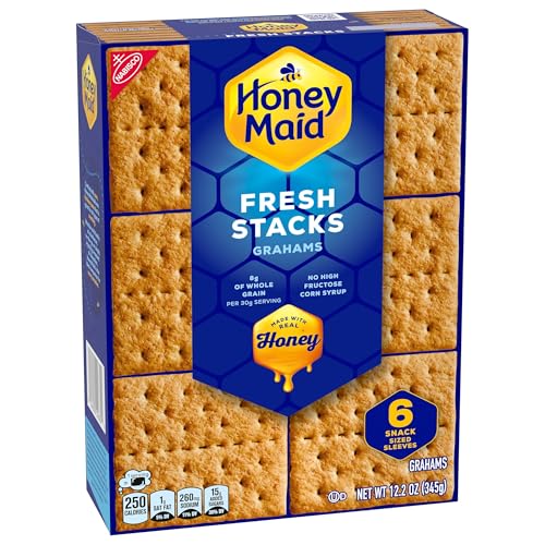 HONEY MAID FRESH STACKS GRAHAM CRACKERS, 12.2 OZ (6 STACKS)