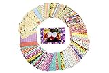 Katia Film Stickers for Fujifilm Instax Mini - Colorful 120 Different Design Borders for your Notes and Messages - Accessories for Polaroid Instant Cameras 7, 7s, 8, 10, 25, 30, 20i, 30i, 25i, 50i, 55i, 50s, 90, 300, Share Sp1 (120 Sheets)