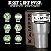 KAMPER 30 Oz Tumbler Set Stainless Steel | Double-Wall Vacuum Insulated, Keeps Cold & Hot Longer | FREE BONUS Splash-Proof Lid & Metal Straw w/Brush | New Travel Bundle Buy a Gift for Your Loved Ones