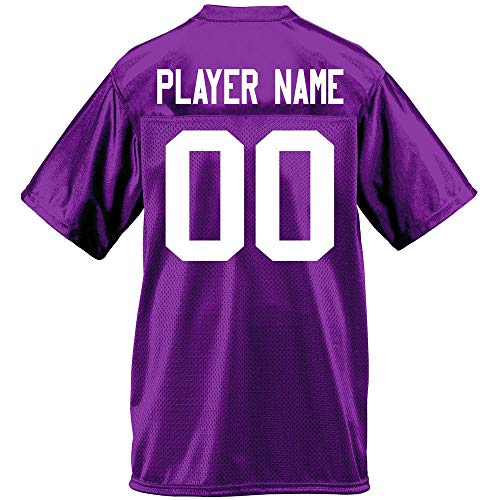 Custom Football Jersey for Youth and Adult You Design Online in Adult 3X-Large in Purple