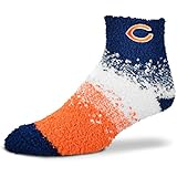 For Bare Feet Chicago Bears Marquee Sleep Soft Socks, OSFM