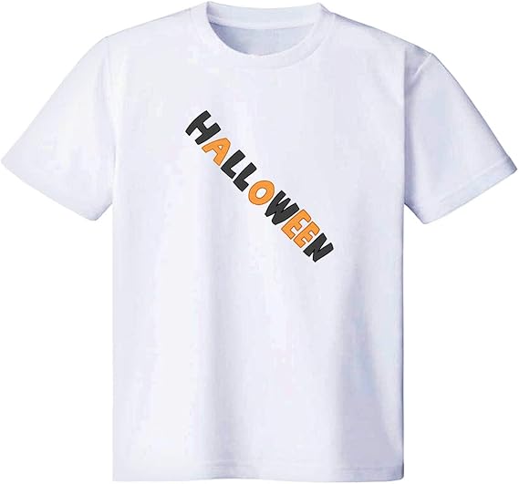 Amazon Halloween Tシャツ 半袖 白 黒 ダサい かわいい カッコイイ シュール 面白い じょーく おもしろ ゆるい プレゼント Tシャツ カットソー 通販