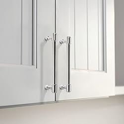khtumeware 6 Pack Polished Chrome Cabinet Pulls 10