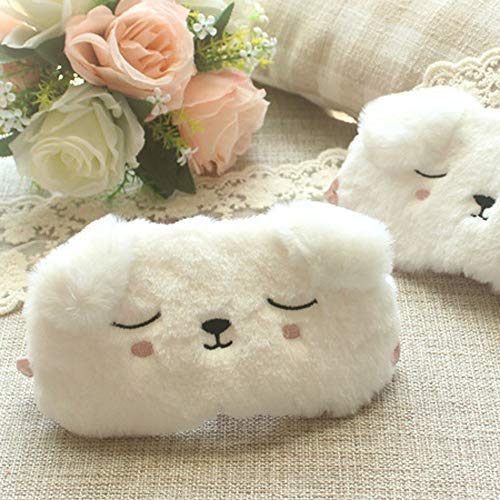 New Cartoon Animal Fashion Shading Breathable Lunch Break Sleep Travel Eye Mask - Thumbnail 3