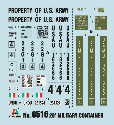 1/35 20' Military Containeer New Tooling