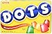 Set of 4 Gummy Candy Dots - 6.5oz per Box - Features Two Flavors Including Original and Crows Black Licorice - Perfect for Movie Night!