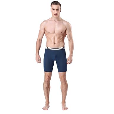Celucke Sportunterwäsche für Herren Langen Boxershorts Atmen Briefs Unterwäsche