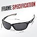 Duduma Polarized Sports Sunglasses for Men Women Baseball Running Cycling Fishing Driving Golf Unbreakable Frame Du646