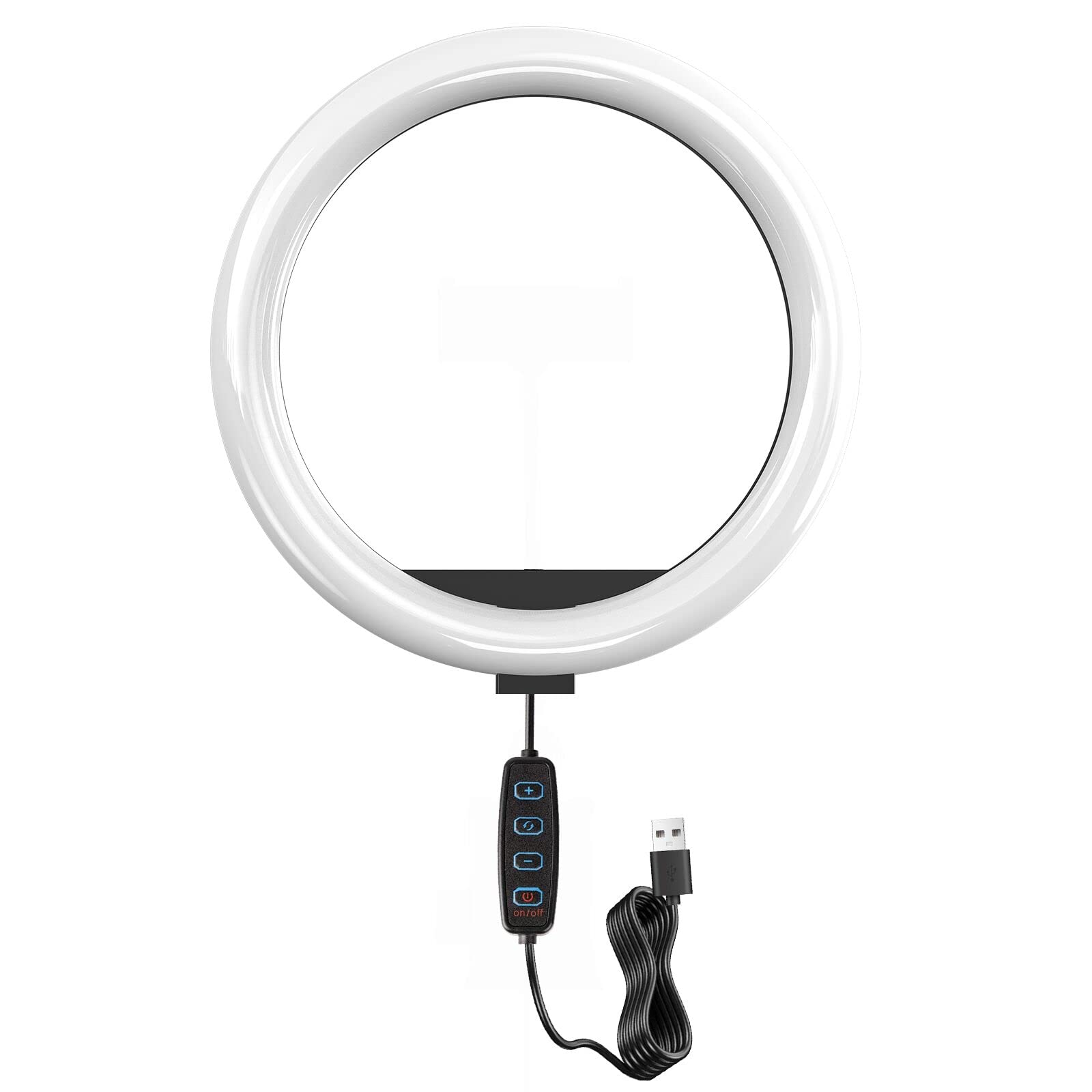 Photo 1 of LED Ring Light 14" 360 Photo Booth Accessories,for Live Streaming & YouTube Video, Dimmable Desk Makeup Ring Light for Photography, Shooting with 3 Light Modes & 10 Brightness Level