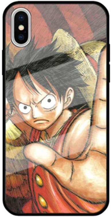 Amazon ワンピース スマホケース ルフィ Onepiece アイフォンケースカバー Iphoneなど対応 保護 携帯電話ケース モンキー D ルフィ 3dプリント 強化ガラス 軽量 耐衝撃 すり傷防止 脱着簡単 かわいい かっこいい ホルスター 通販