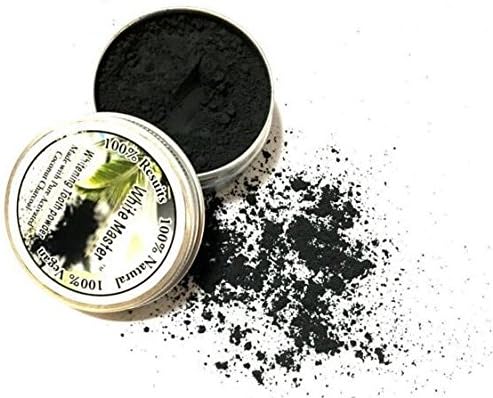 NATURAL TEETH WHITENING SOLUTION - 100% ACTIVATED ORGANIC COCONUT CHARCOAL - PREMIUM QUALITY