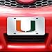 Fan Mats 15081 'University of Miami' Mirror Style License Plate