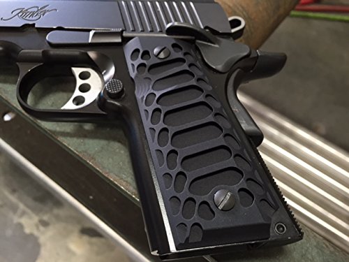 1911 Grip Valkyrie Dynamics 1911 Compact Officer Grips Cobra Skeleton - Import It All Springfield 1911 Grips
