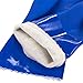 Juvale 2 Pairs Heavy Duty Rubber Cleaning Gloves for Kitchen, Household, Dishwashing, Reusable and Cotton Lined (XL, Blue Rubber Gloves)