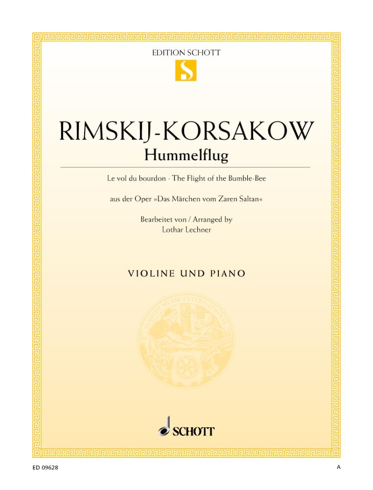 Flight of the Bumblebee: Violin and Piano