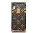 Suitable for iPhone X Phone case. Handmade with Premium Silicone. Soft Flexible Anti-Scratch Drop Protection. (Brown) (Beige)