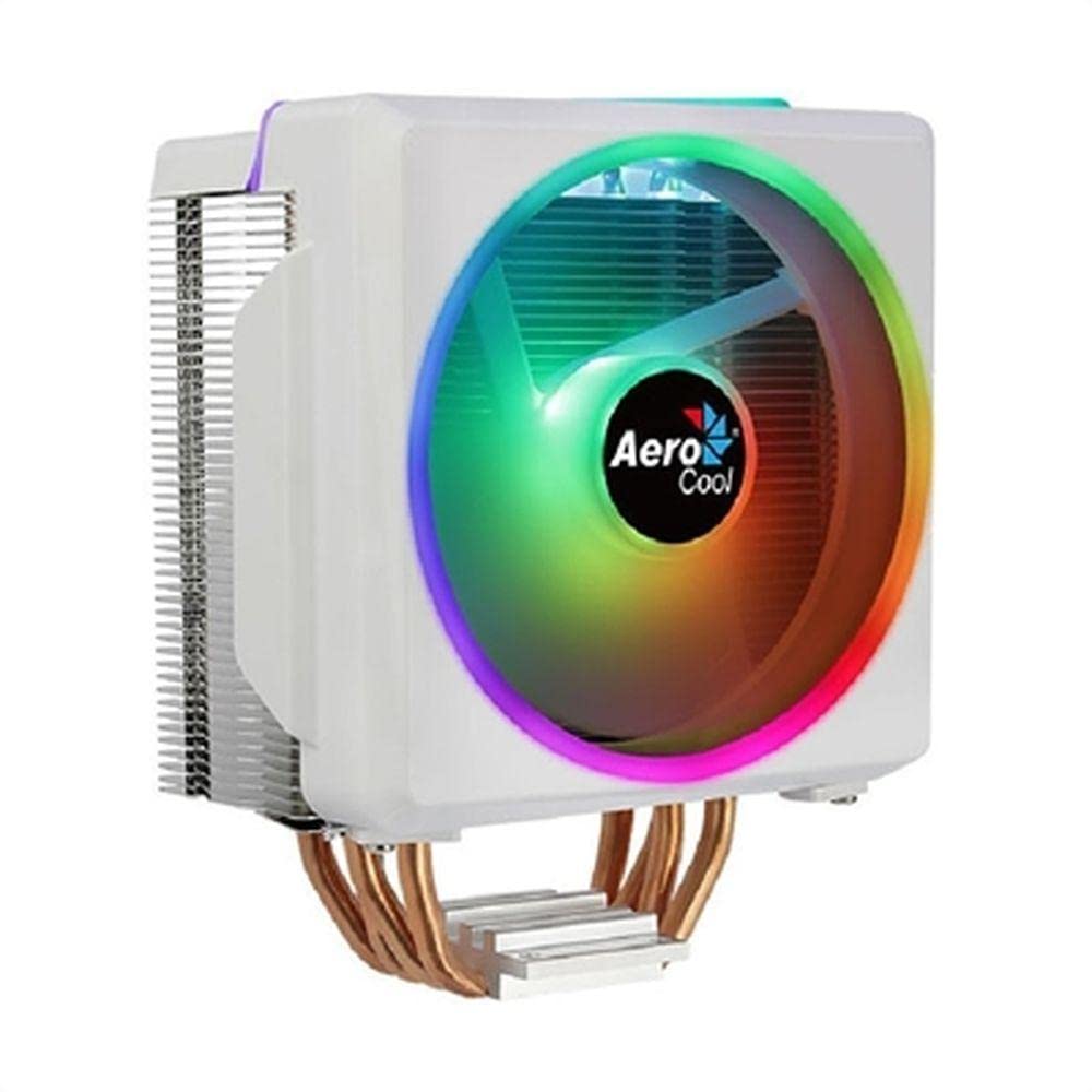 AeroCool Mirage 5, ARGB CPU Air Cooler, ARGB Infinity Mirror, 5 x HCTT Heatpipes, TDP 150W, Black