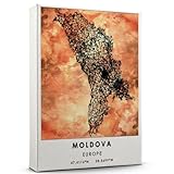 Movass country Map Poster, Movass Country road Map
