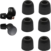 JNSA Memory Foam Eartips Replacement for Sony WF-1000XM4 Earbuds Foam Tips Compatible with Sony WF WI XBA Series WF-SP900 WF-