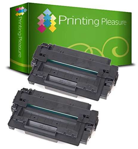 Printing Pleasure 2 Compatible Laser Toner Cartridges for HP Laserjet 1160 1320 3390 3392 Series | Q5949A 49A