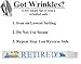 Classic I’m Retired! Sash – Gold Foil Retirement Sash for Women and Men & Large Safety Pin. Great for Retirement Party, Events and Decorations by JPACO (White)