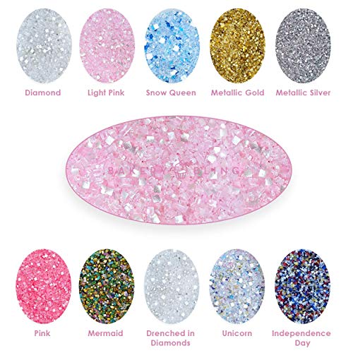 Bakery Bling Edible Glittery Sugar - Light Pink - Thumbnail 2
